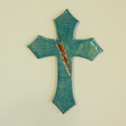 Krzyż ceramiczny KŁOS melanż